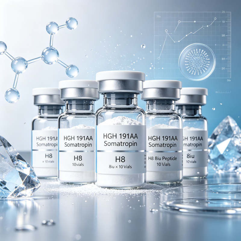HGH 191AA (Somatropin）H8 8iu*10vials