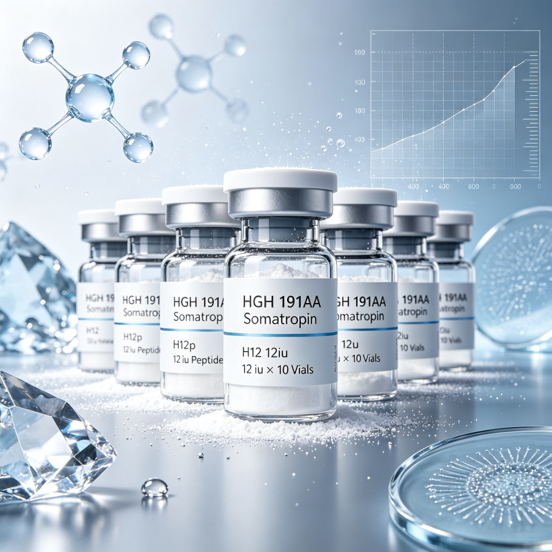HGH 191AA (Somatropin）H12 12iu*10vials